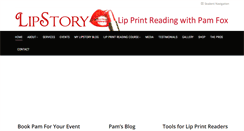 Desktop Screenshot of lipstory.com