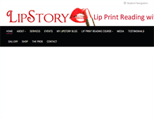 Tablet Screenshot of lipstory.com